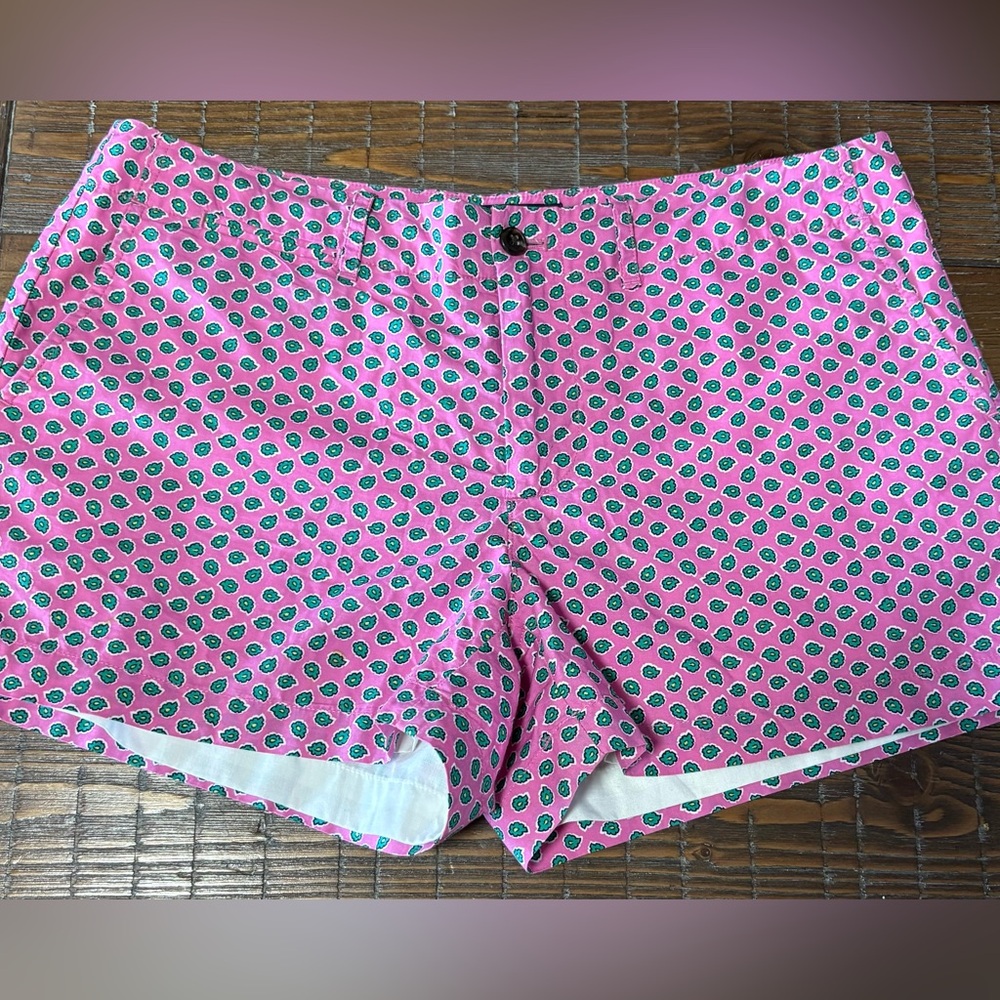Ralph Lauren sport Pink and Green Patterned Women's Shorts size 8